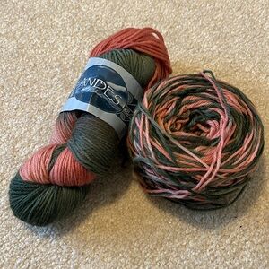 NWT 2 skeins Ester Bitran Andes Wool Yarn